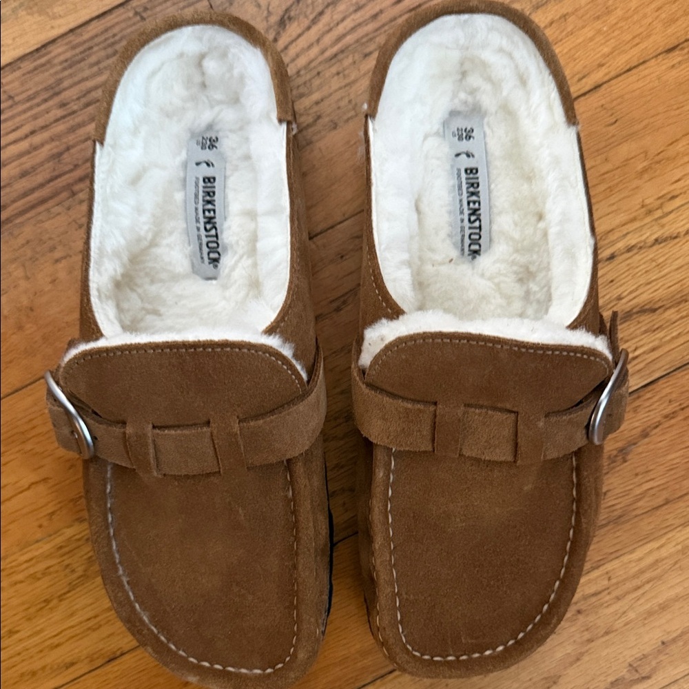 Birkenstock Buckley Clog Shearling -NEW - Picture 7 of 11